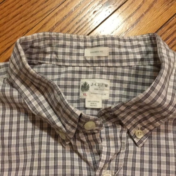 J. Crew 100% cotton men’s tailored fit xl - Picture 2 of 3